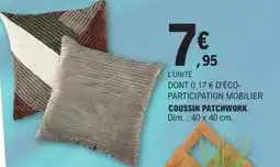 E.Leclerc COUSSIN PATCHWORK offre