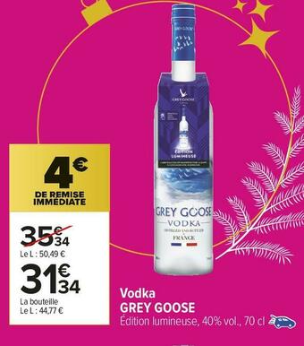 Carrefour Market Grey goose vodka offre