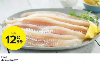 Filet de merlan