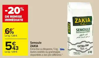 Zakia semoule