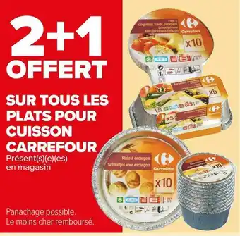 Carrefour Market Carrefour bon plan sur tous les cuisson de la marque carrefour offre