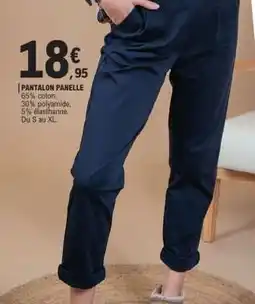 E.Leclerc Pantalon Panelle offre