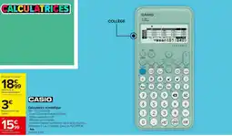 Carrefour CASIO Calculatrice scientifique offre