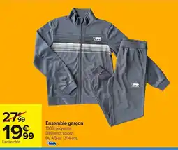 Carrefour Ensemble garçon offre