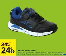 Carrefour Baskets enfant Airness offre
