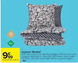 Carrefour La parure "Mumbai" offre