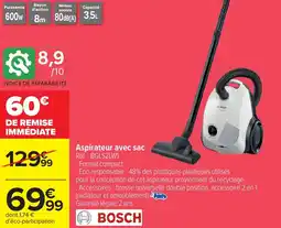 Carrefour BOSCH Aspirateur avec sac offre
