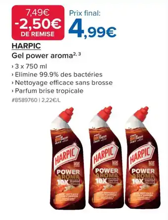 Costco Harpic Gel power aroma offre