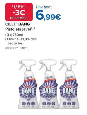 Costco Cillit Bang Pistolets javel offre