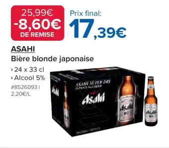 Costco Asahi Bière blonde japonaise offre