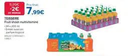 Costco Teisseire Fruit shoot multivitaminé offre