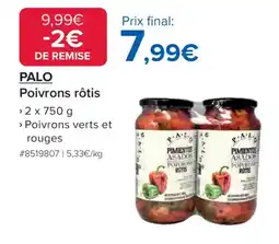 Costco Palo Poivrons rôtis offre