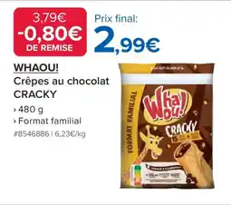 Costco Whaou! Crêpes au chocolat Cracky offre