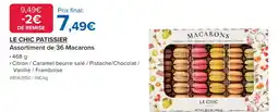 Costco Le chic patissier assortiment de 36 macarons offre