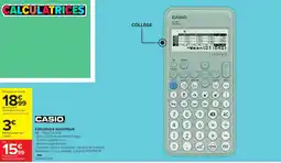 Carrefour CASIO Calculatrice scientifique offre
