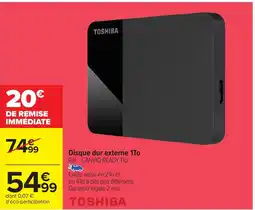 Carrefour Disque dur externe 1To offre
