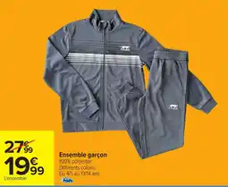 Carrefour Ensemble garçon offre