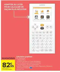 Carrefour Calculatrice graphique offre