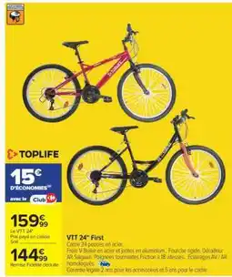 Carrefour VTT 24 First offre
