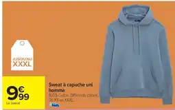 Carrefour Le sweat offre