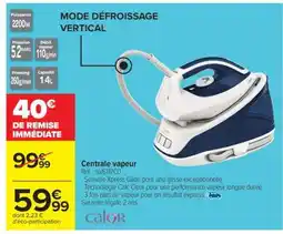 Carrefour Centrale vapeur offre