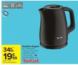 Carrefour Bouilloire Enigma offre
