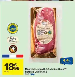 Carrefour Market Magret de canard I.G.P. du Sud-Ouest offre