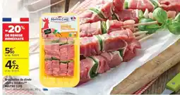 Carrefour Market Brochettes de dinde Extra tendre MAÎTRE COQ offre