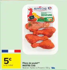 Carrefour Market Pilons De Poulet offre