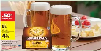 Carrefour Market Grimbergen Blonde offre