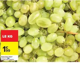Carrefour Market Raisin blanc Italia offre