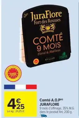 Carrefour Market Comté A.O.P JURAFLOR offre
