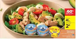 Carrefour Market Thon en sauce PETIT NAVIRE offre