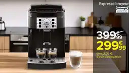 Carrefour Expresso Broyeur DeLonghi offre
