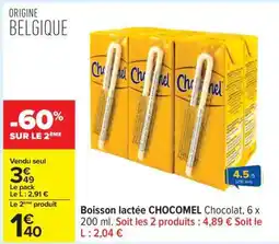 Carrefour Boisson lactée CHOCOMEL offre