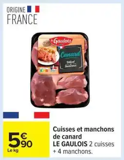 Carrefour Cuisses et manchons de canard offre