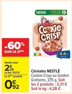 Carrefour CÉRÉALES “NESTLÉ” offre