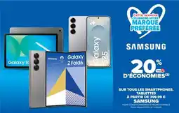 Carrefour Samsung Smartphones et Tablettes offre