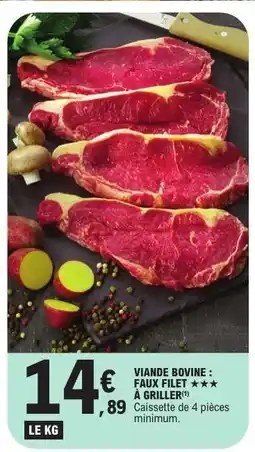 E.Leclerc Viande Bovine : Faux-Filet offre