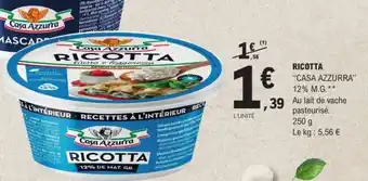 E.Leclerc Ricotta offre