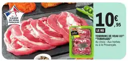 E.Leclerc TENDRONS DE VEAU X3 'TENDRIADE' offre