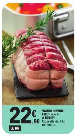 E.Leclerc Viande Bovine : Filet offre
