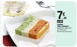 E.Leclerc TERRINE TROIS LÉGUMES offre