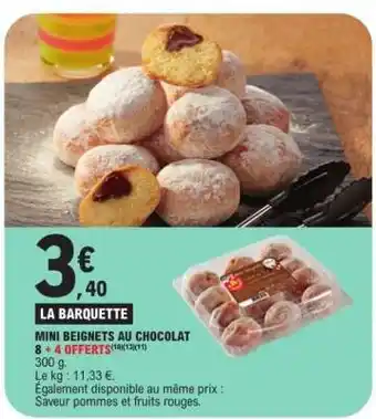 E.Leclerc Mini Beignets au Chocolat offre