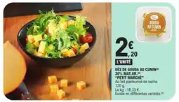 E.Leclerc DÉS DE GOUDA AU CUMIN offre