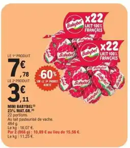E.Leclerc Mini Babybel offre