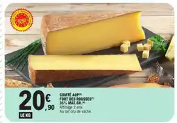 E.Leclerc Comté Aop Fort Des Rousses offre