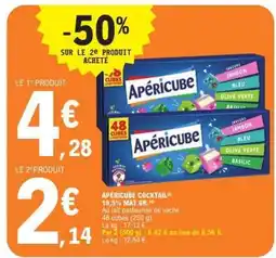 E.Leclerc APÉRICUBE COCKTAIL offre