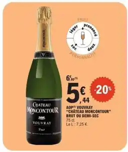 E.Leclerc CHÂTEAU MONCONTOUR offre