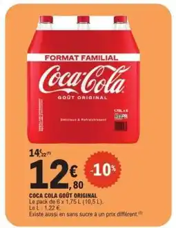 E.Leclerc Coca-Cola goût original offre